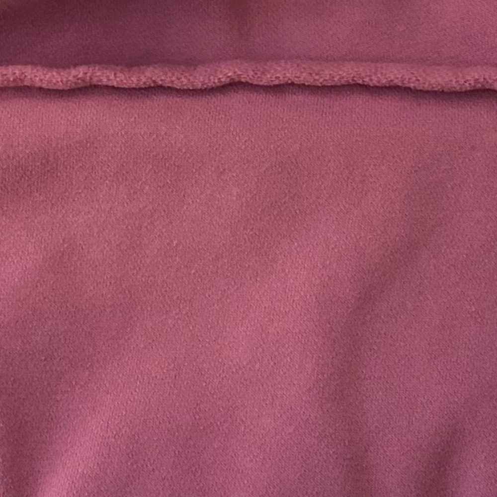CALVIN KLEIN Cropped Hoodie XL Pink‎ Logo Drawstring - Picture 3 of 3
